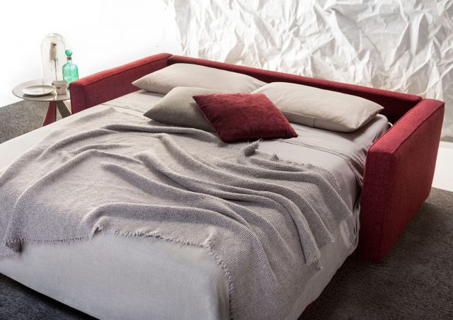 Sofa cama Robinson Colchón de muelles H 14 cm