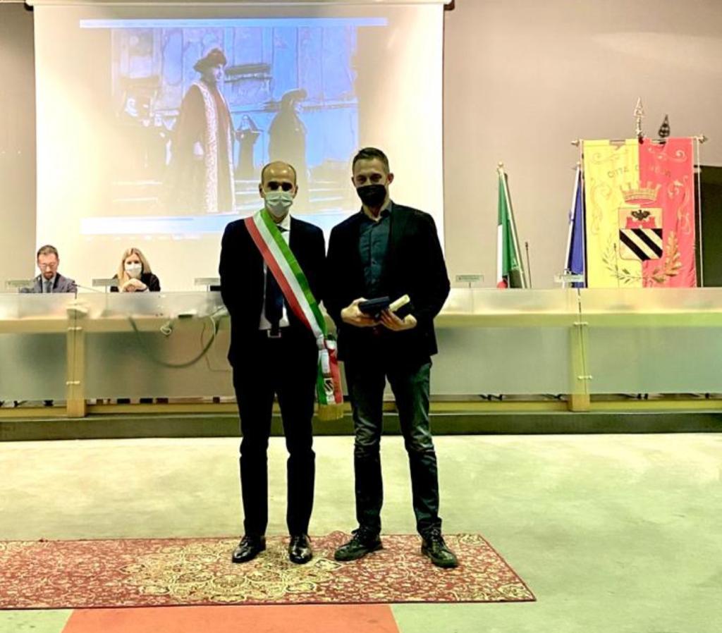 Entrega de premios Filippo Berto Ciudadanía de Honor